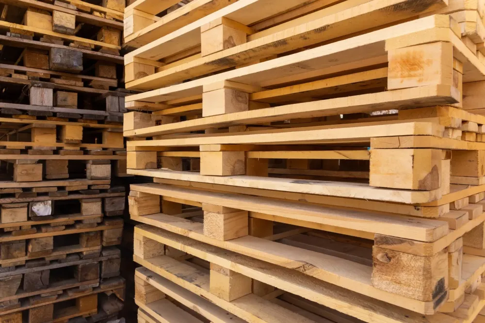 piles de palettes