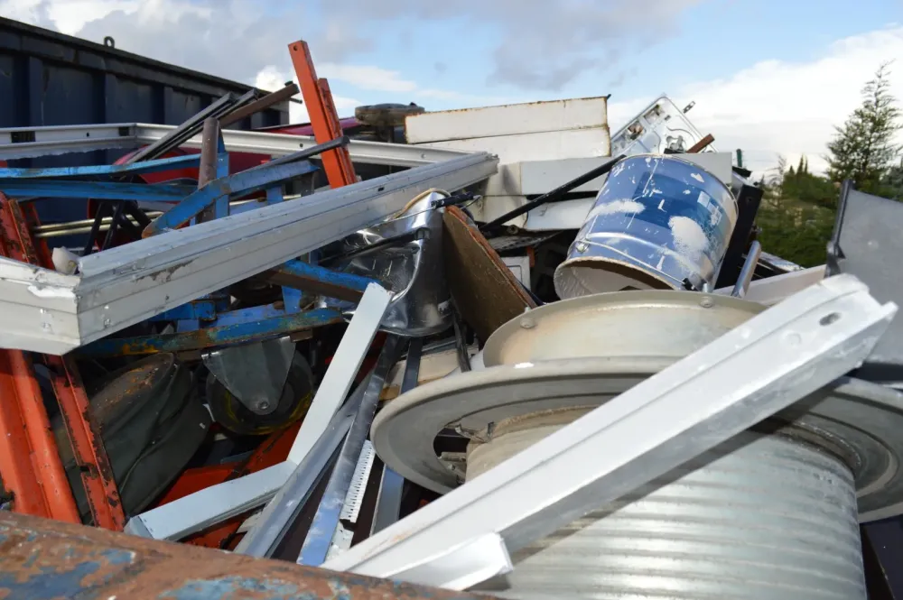 Collecte de déchets recyclables à Void Vacon
